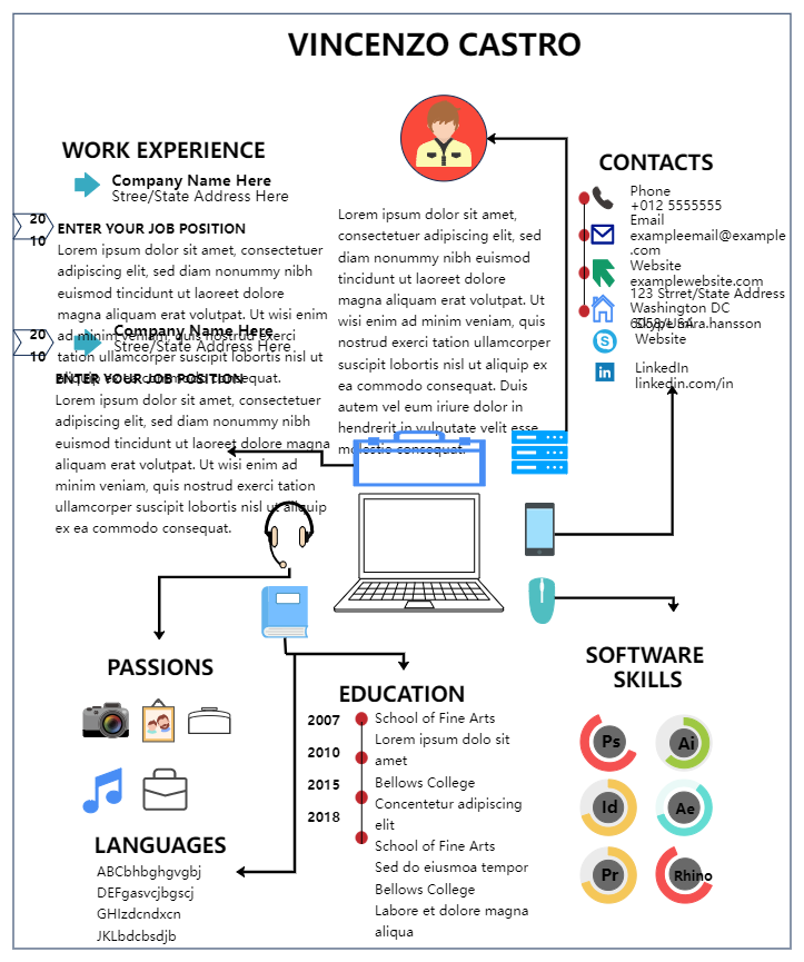Create an Infographic Resume