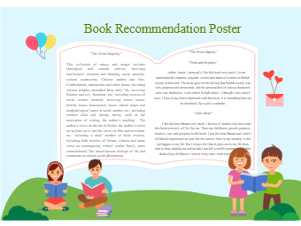 Book Recommendation Poster