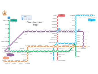 Shen Zhen Metro Map