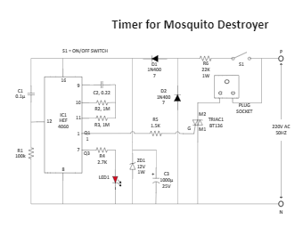 Timer for Mosquito Destroyer