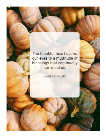 Thanksgiving Quote Thankful