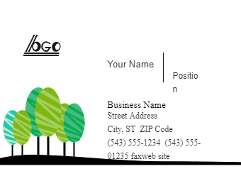 Eco-Friendly Business Card