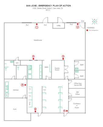 Emergency Plan of Actions | EdrawMax Templates