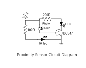 Proximity Sensor Circuit Diagram