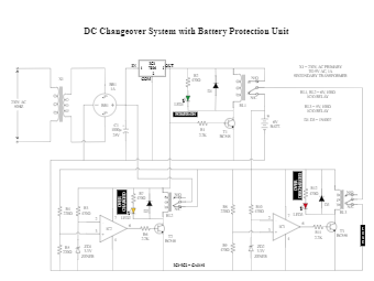 DC Changeover System with Battery Protection Unit