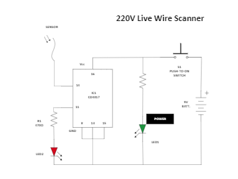220V Live Wire Scanner