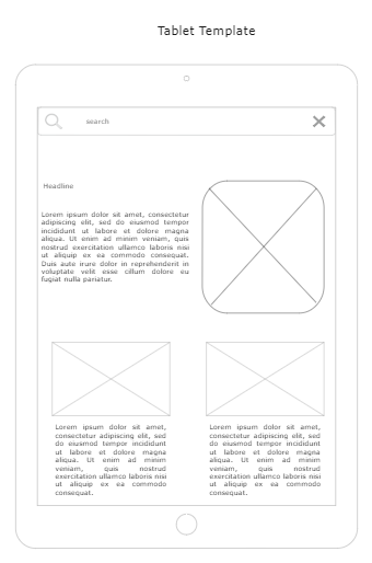 Tablet Template