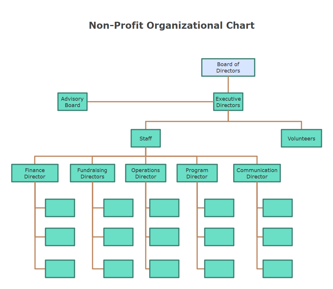 Non Profit Organizational Chart