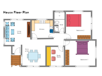 House Floor Plan Example