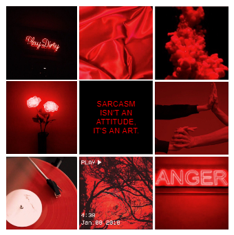 Red Moodboard