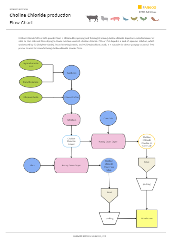 氯化胆碱生产流程图