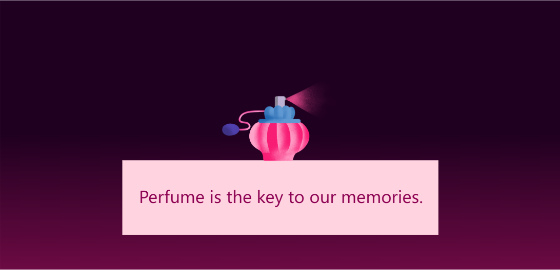 Valentine Perfume Card