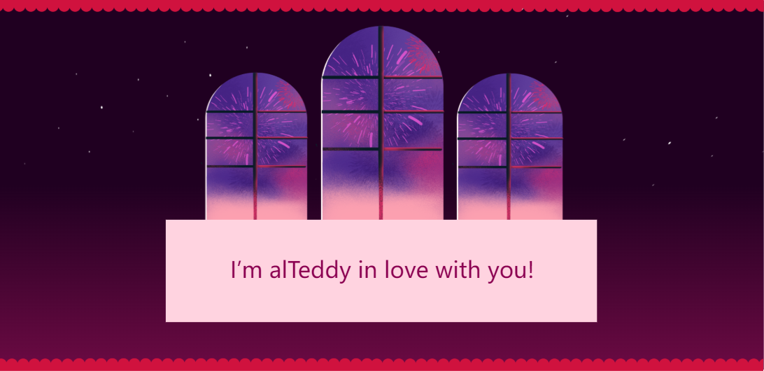 Valentine Teddy Bear Card
