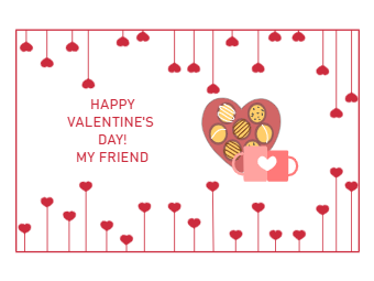 Valentine's Day Friendship Card