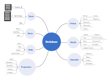 Mind Map Of Teaching Plan (Database)