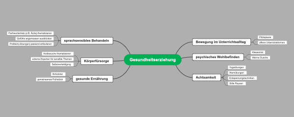 Gesundheitserziehung 