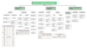 MÉTODOS DE CONSERVACIÓN DE VEGETALES