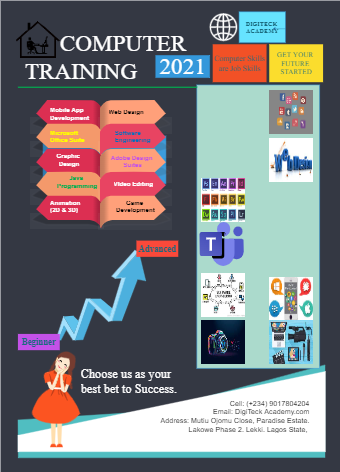 Computer Training Infographic