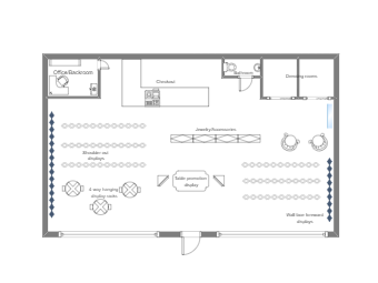 Summer Laced Boutique Floor Plan | EdrawMax Templates