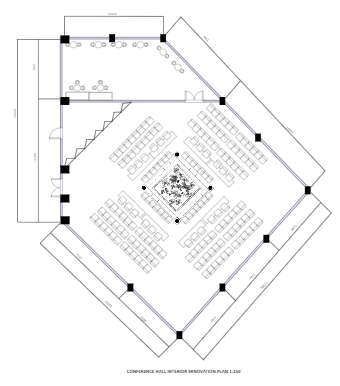 Conference Hall Seating Plan