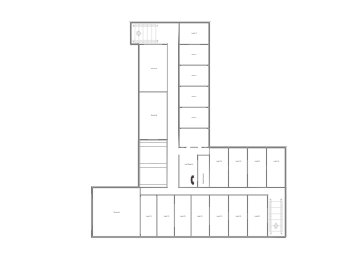 酒店楼层平面图