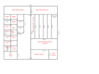 混合室平面图
