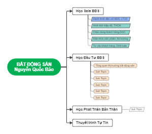 Mind Map Template of Case Study