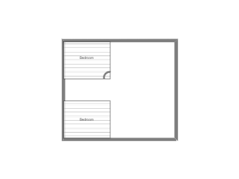 Bedroom layout drawing