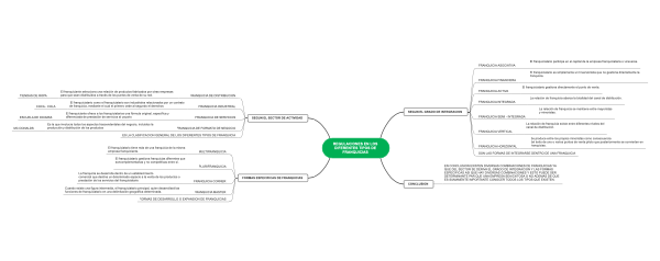 REGULACIONES EN LOS DIFERENTES TIPOS DEFRANQUICIAS