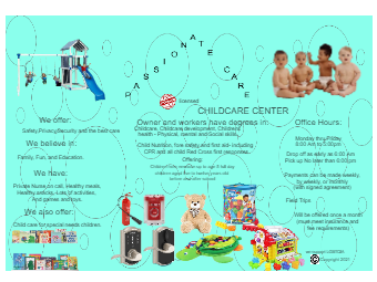 Child Day Care Flyer