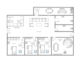 Physical Therapy Clinic Floor Plan