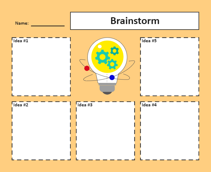 Brainstorm Graphic Organizer
