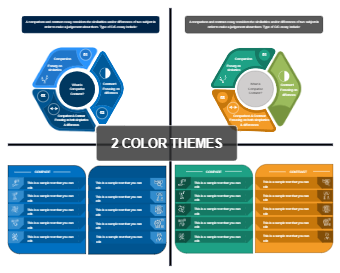 Compare And Contrast PowerPoint Template