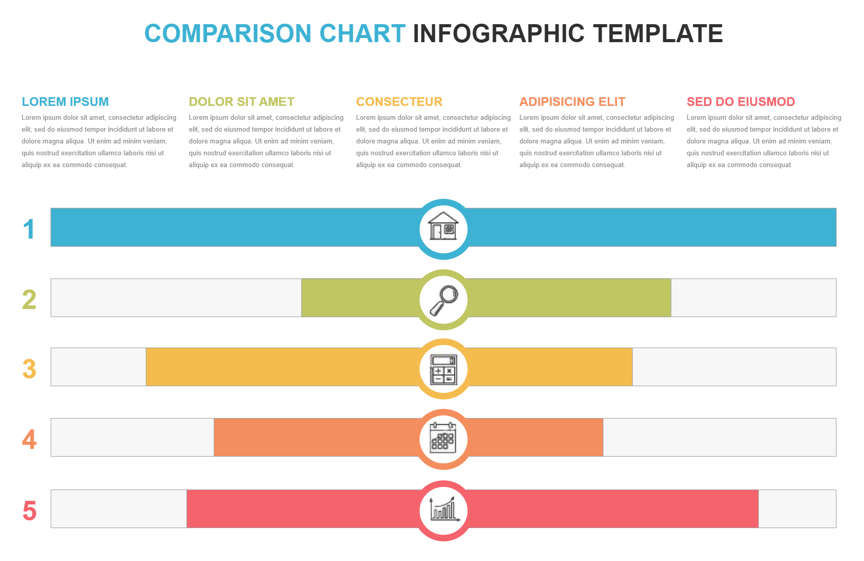 Comparison Chart Infographic Table Online Examples
