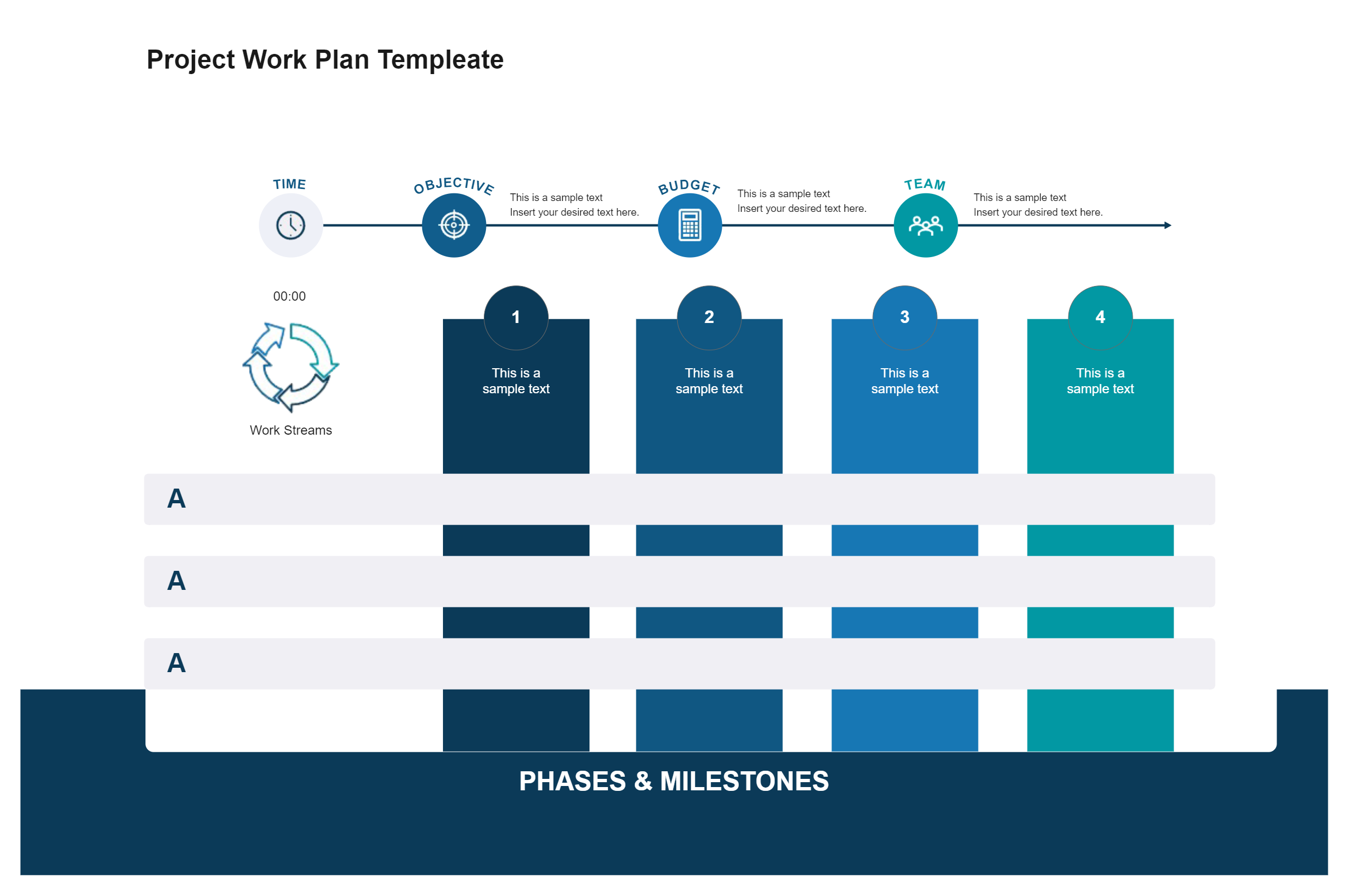 Project Work Plan Template Resources EdrawMax EdrawMax Templates