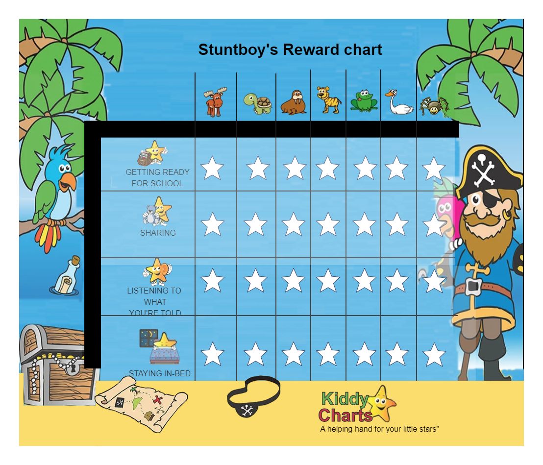 Printable Reward Chart For Kids