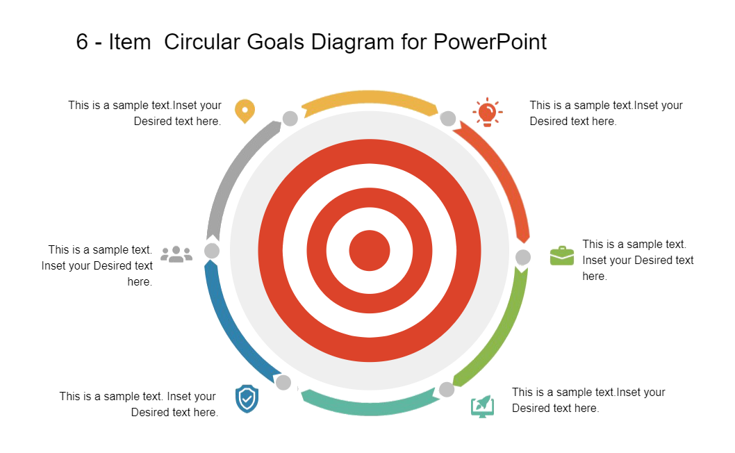 Business Goals Circle Diagram