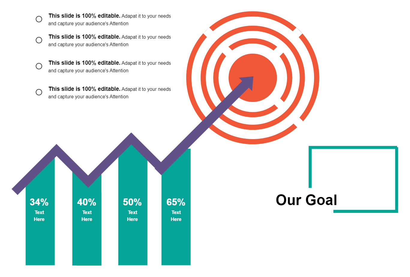 Business Target Achievement Diagram Online Examples