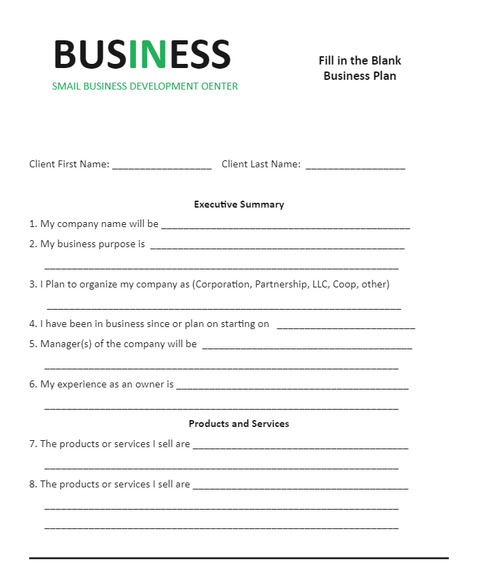 Business Plan Online Resources