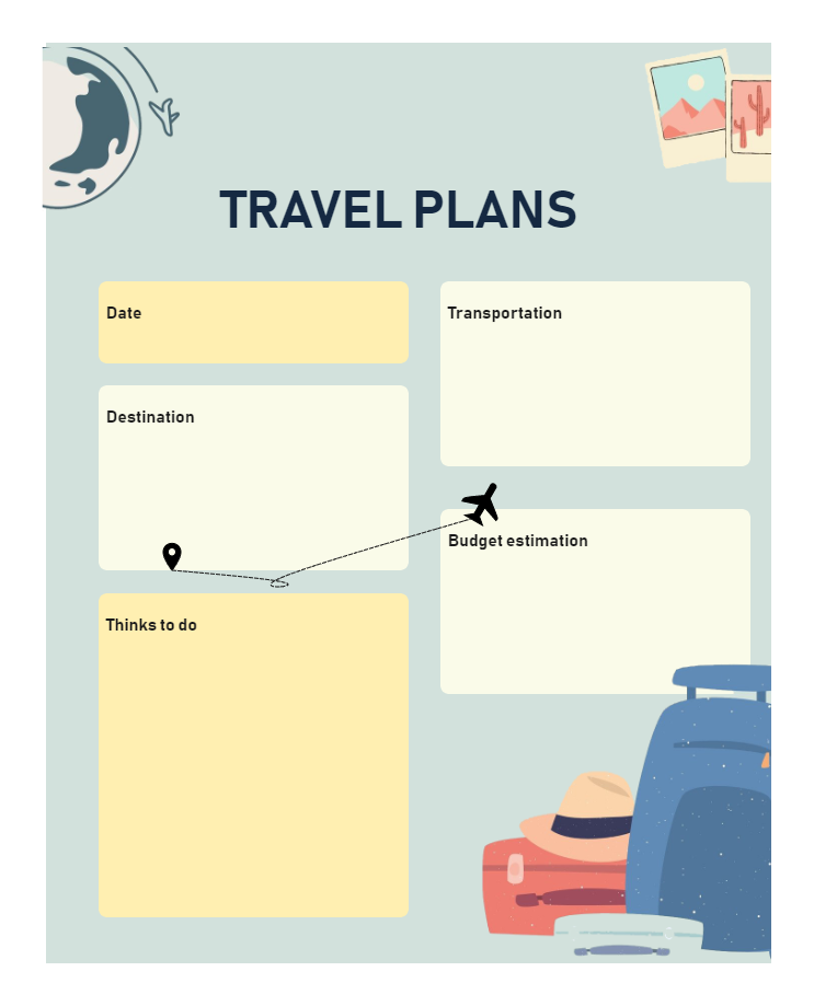 Holiday Planning Online Templates