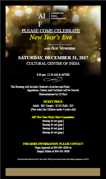 New Year Eve Party Plan