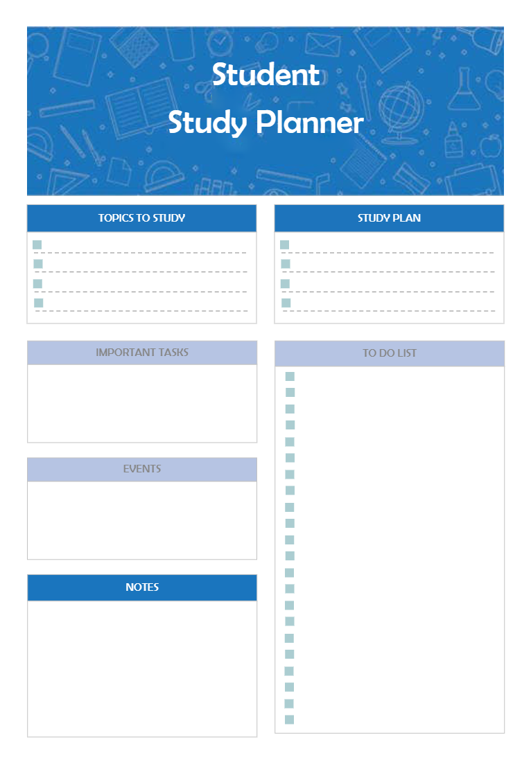 Ultimate Study Plan For Students