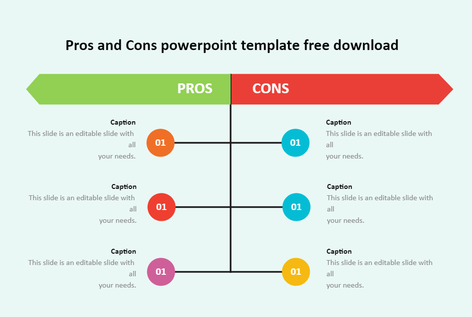 Free Pros and Cons Template