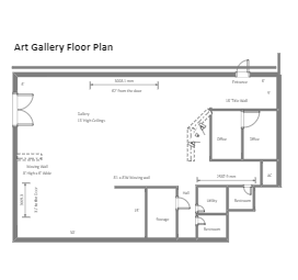 Art Gallery Floor Plan