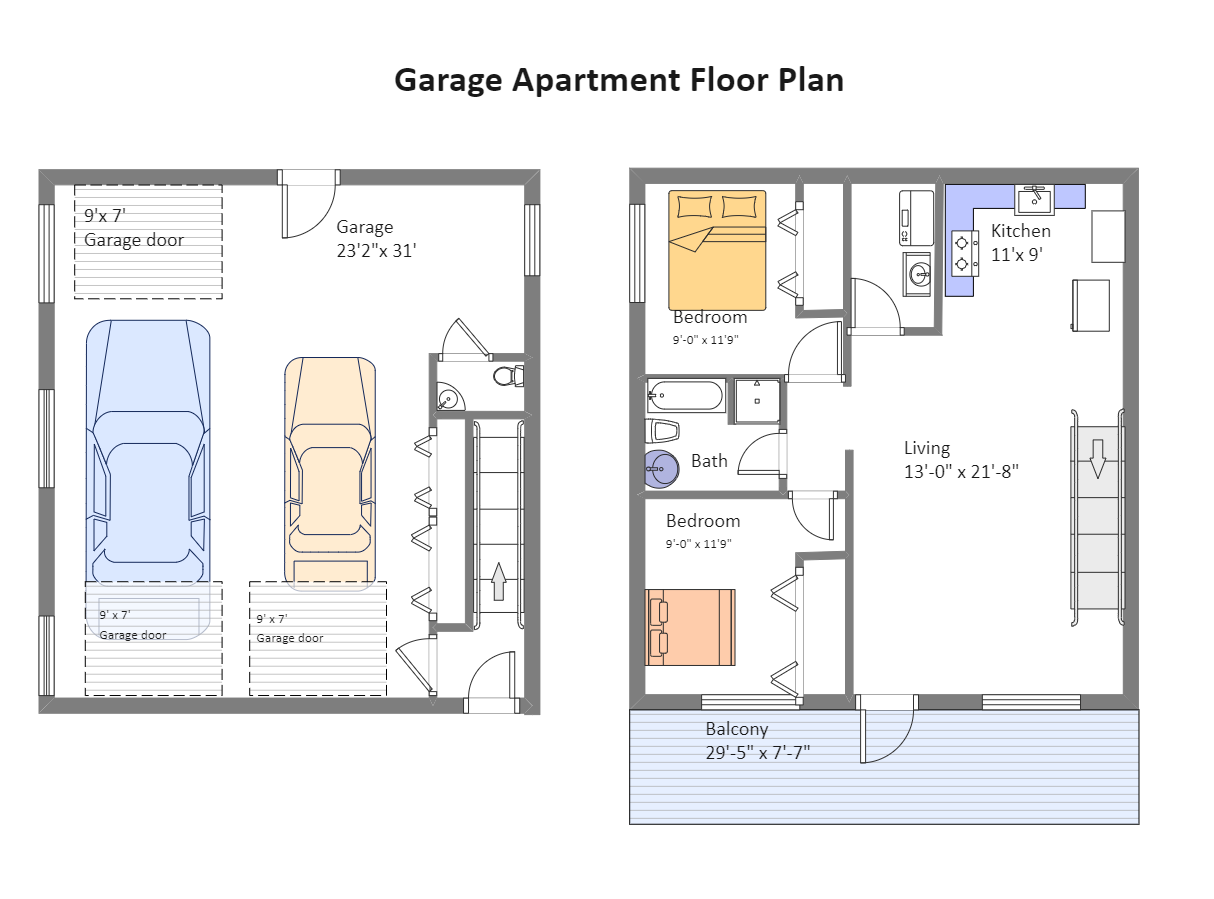 Garage Apartment Floor Plan