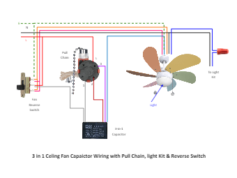3 Speed Ceiling Fan Switch Wiring Diagram