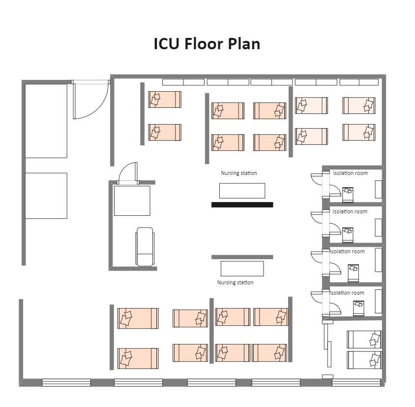 ICU Floor Plan