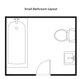 Small Bathroom Layout