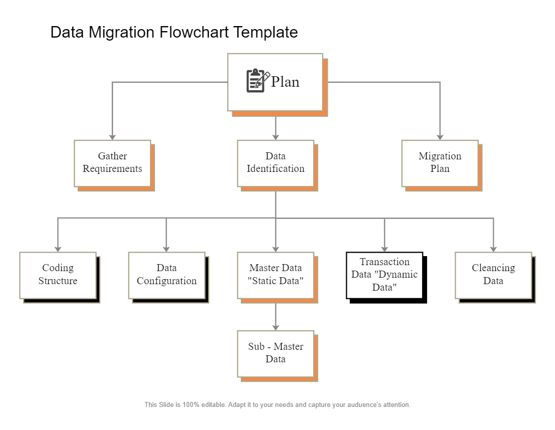 Data Migration Process flow diagram