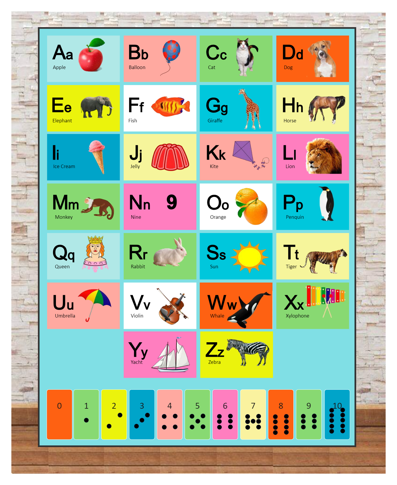 Interactive Alphabet Wall Chart
